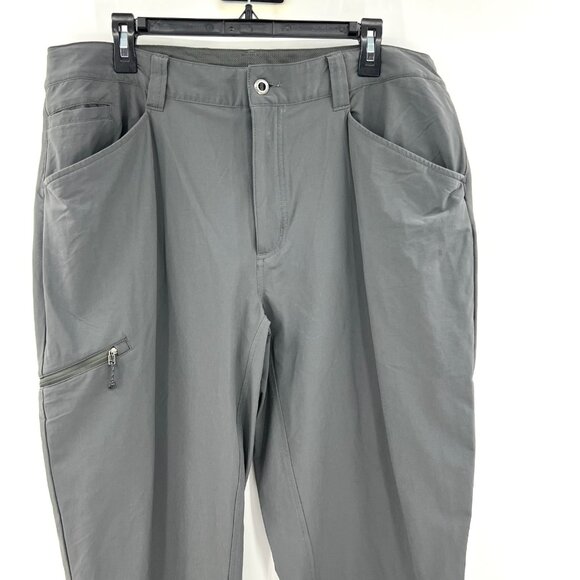 Patagonia Charcoal Gray Nylon Hiking Pants Men's 38 - Picture 2 of 8